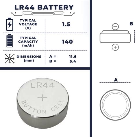 lr44 battery dimensions